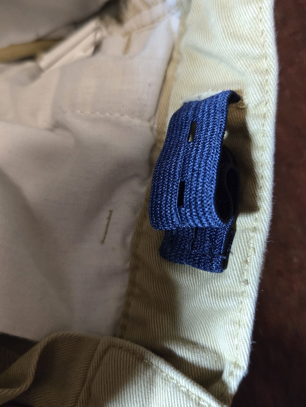 Childrens Place Size 7 Boys Chino Pant Adjustable Waist Tan - Picture 3 of 8